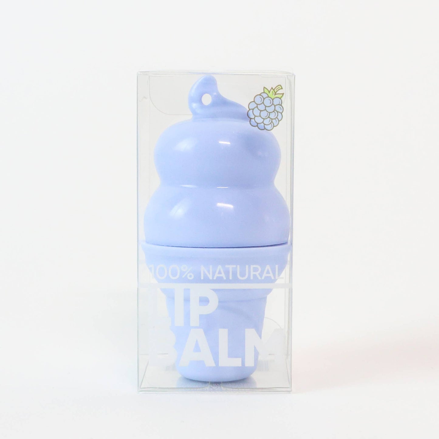 Blue Ice Cream Lip Balm 100% Natural: Blue / Sour Blue Raspberry