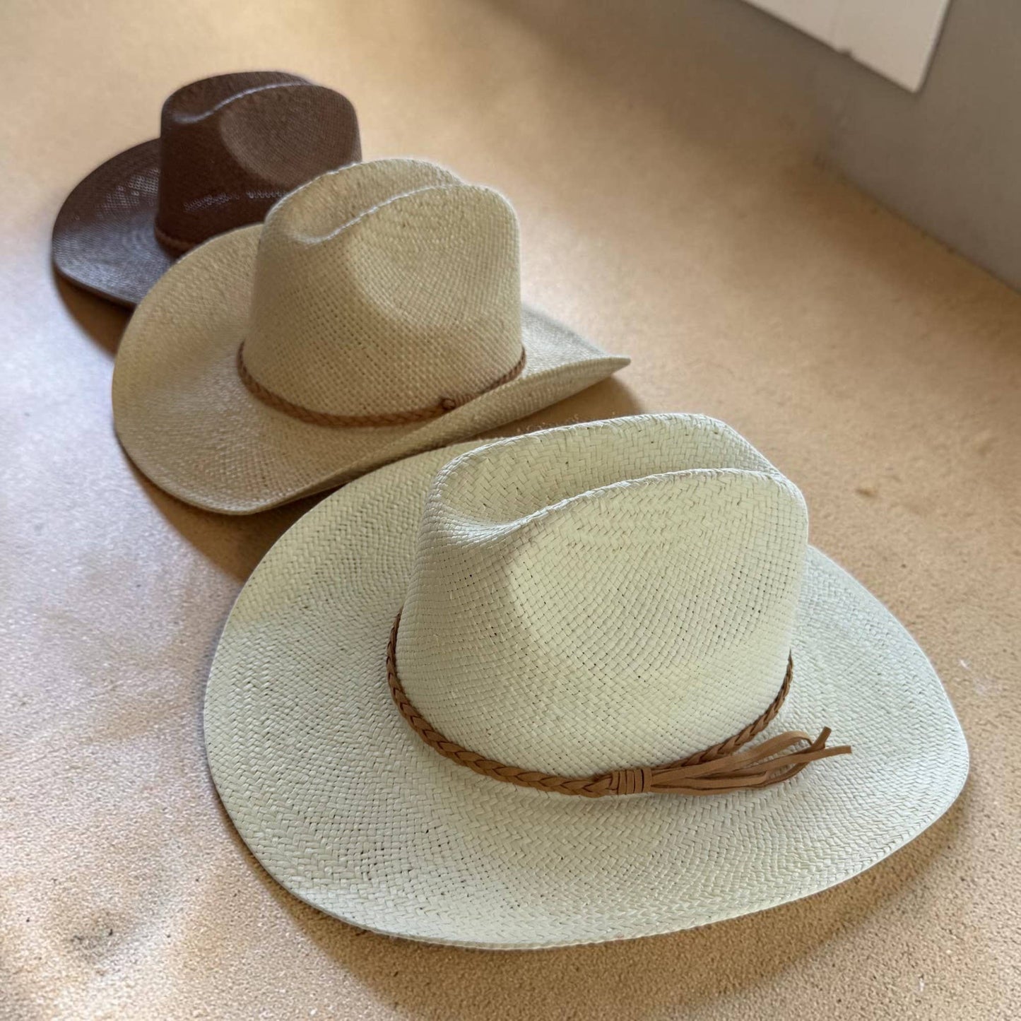 Western Straw Cowboy Hat