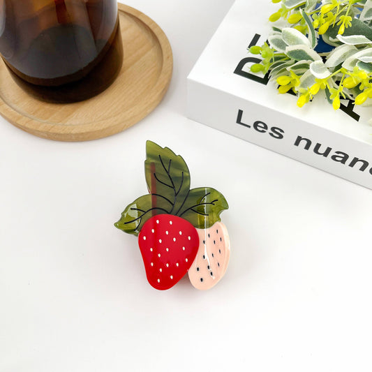 Strawberry Claw Clip