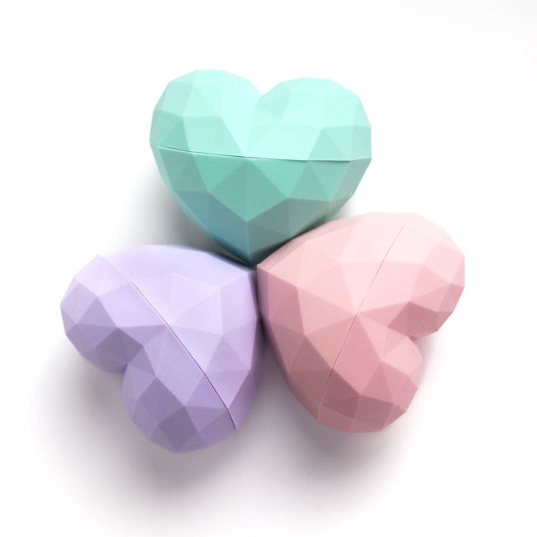 GIFT SET 3 Pack Heart Lip Balm