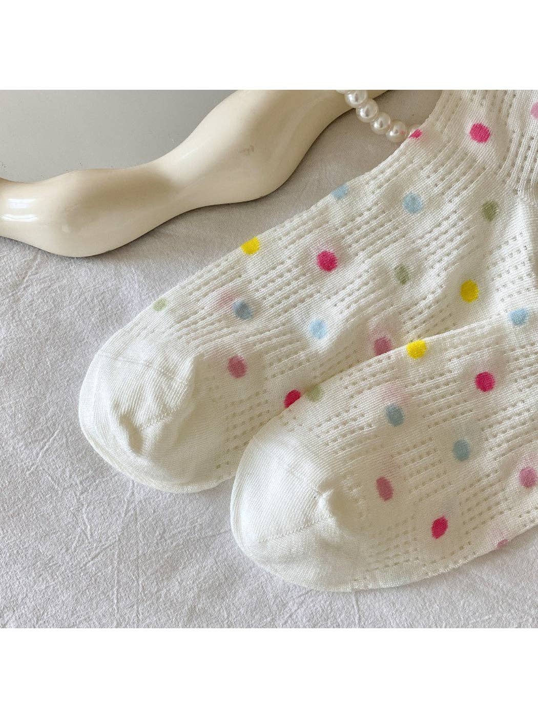 Pastel Mix Crew Socks