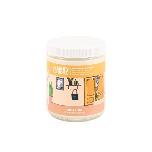 Campy Home - Company's Coming - Lemon and citrus candle