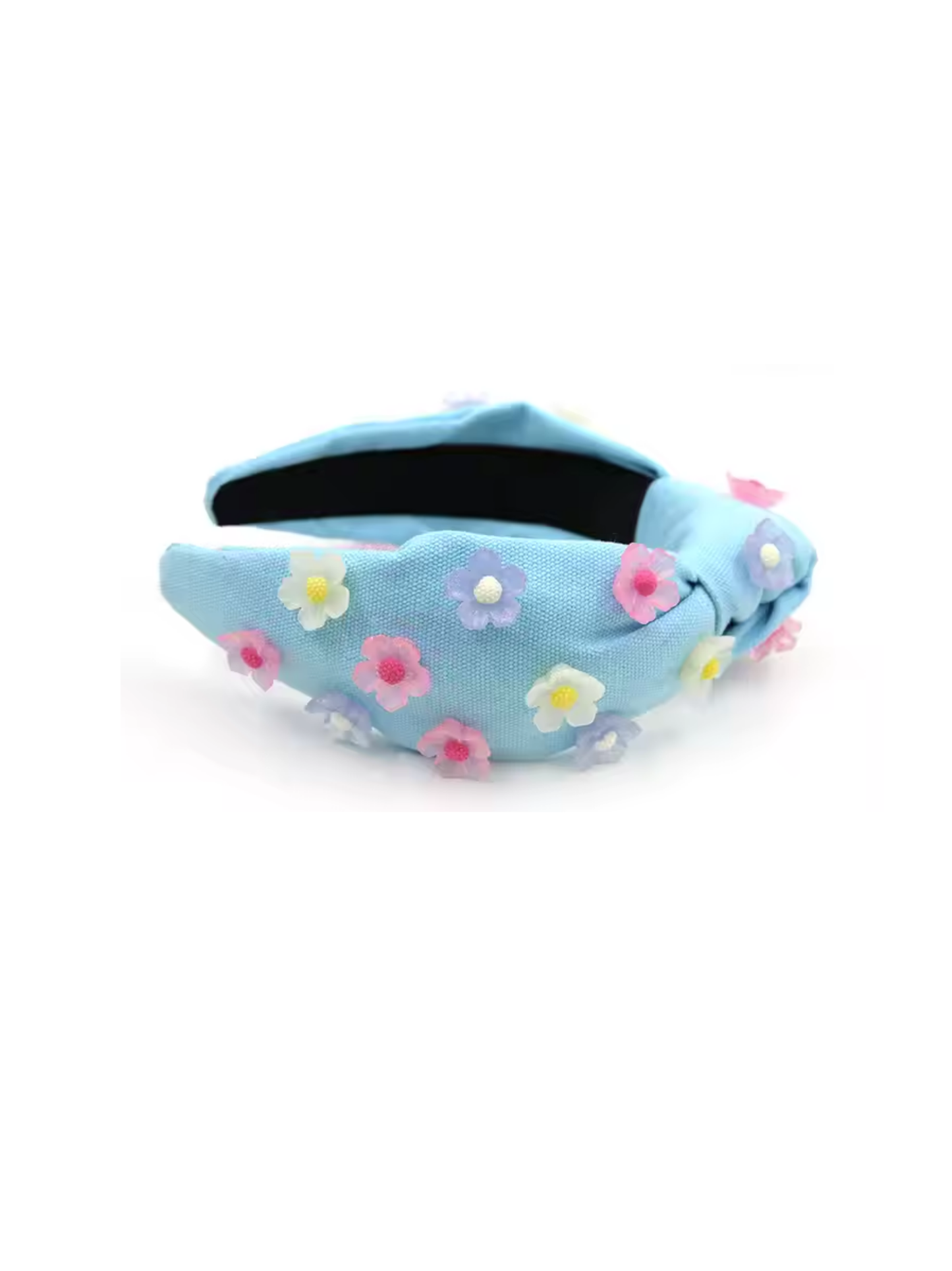 Blue Flower Headband