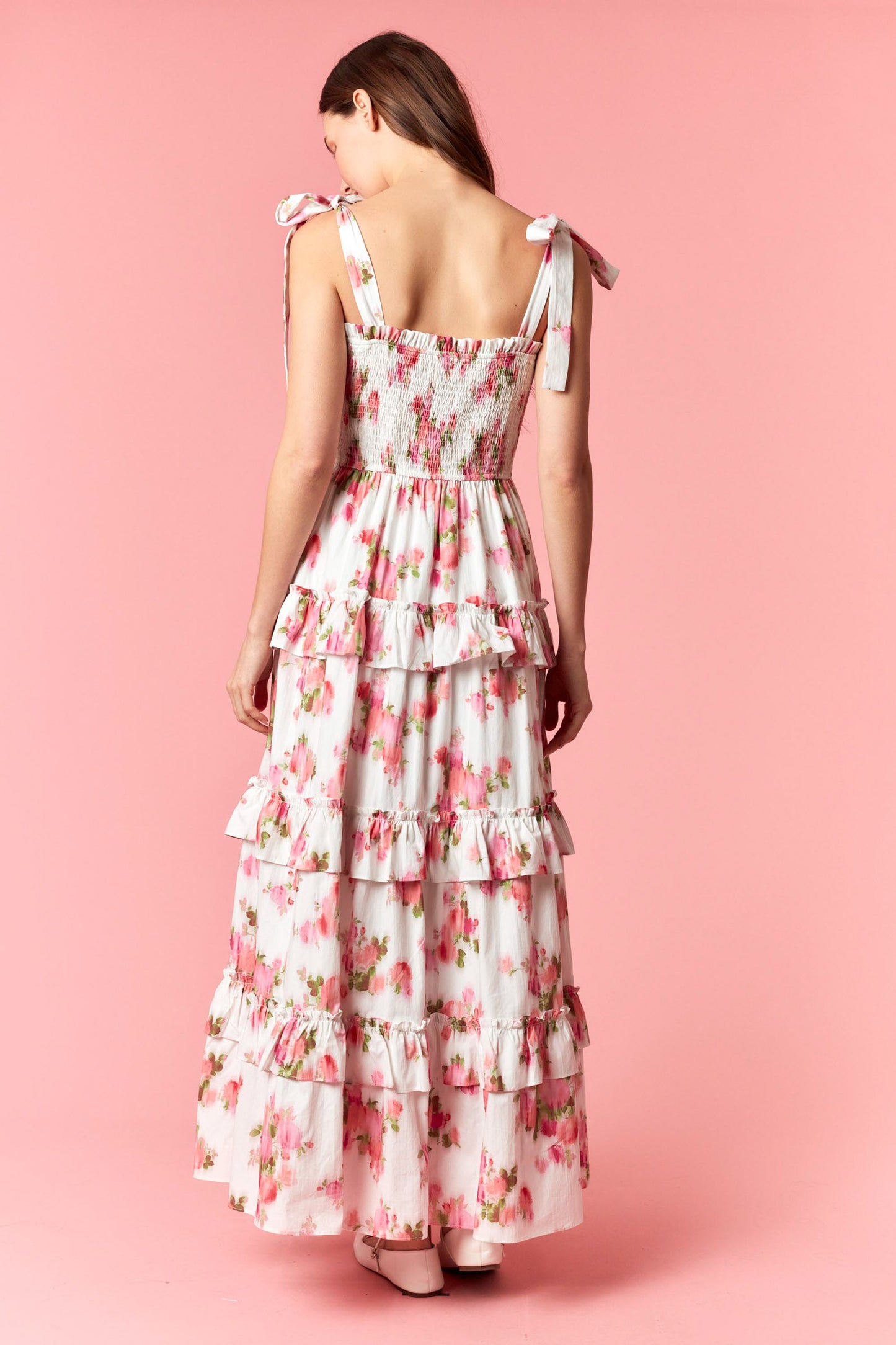 Market Lane Floral Maxi Dress