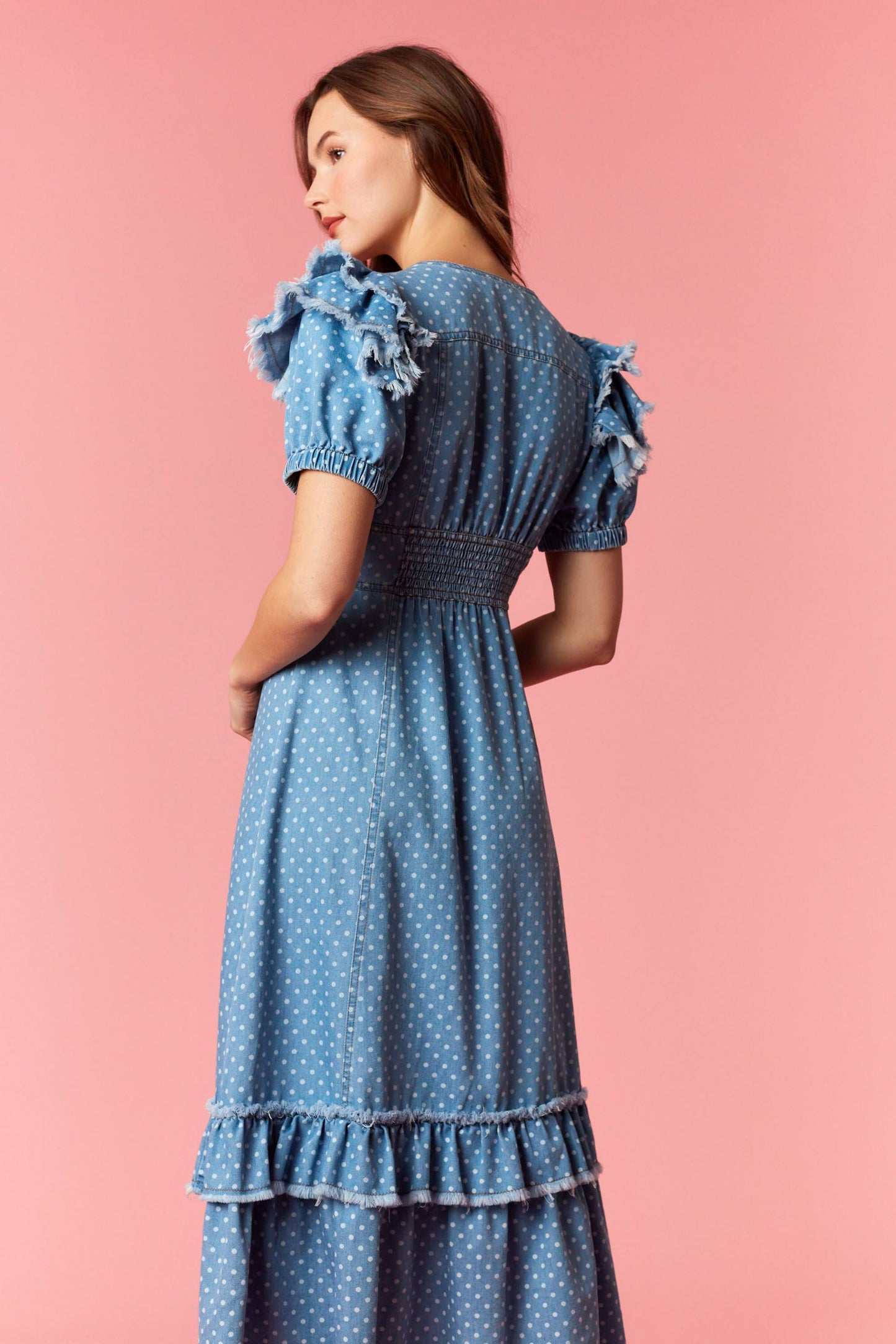 Darcie Denim Midi Dress