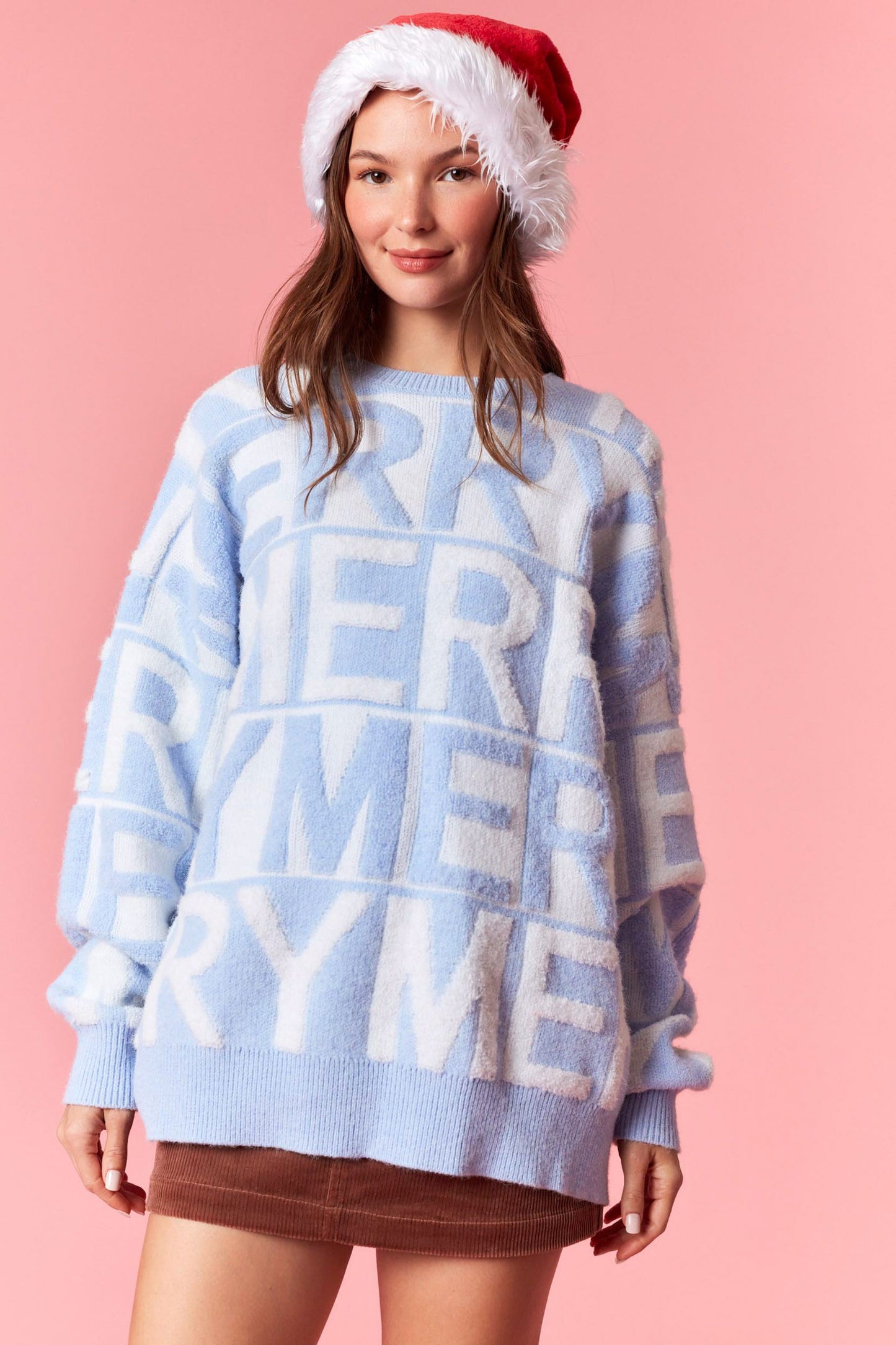 NEW! Merry 3D Knit Sweater