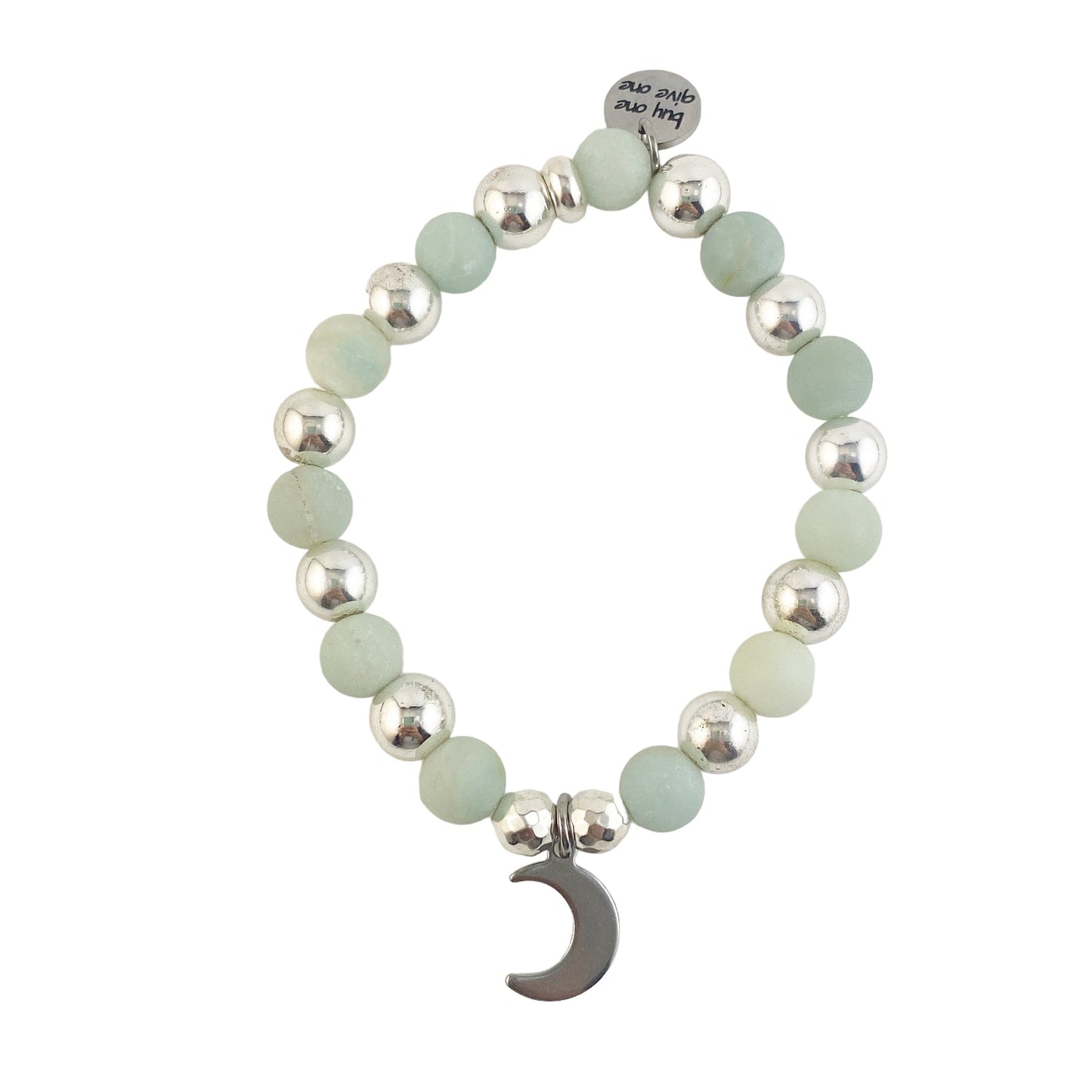 Amazonite Moon Bracelet