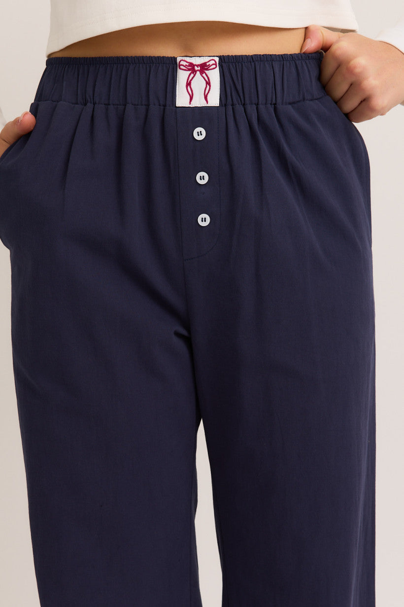 Bow Boxer Pants