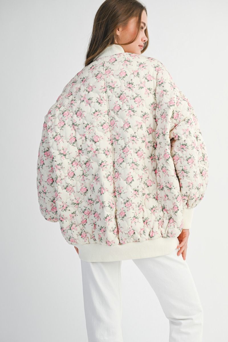 Mckenna Floral Bomber Jacket